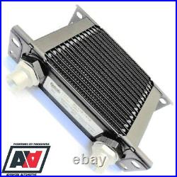 Setrab 16 Row 115mm Matrix Oil Cooler & Dash 6 AN6 Fittings Small Engine Gearbox