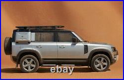 Side Mounted Gear Box Carrier Fits for LR Defender 130 2023-2024 Silver