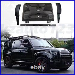 Side Mounted Gear Box Carrier Fits for Land Rover Defender 110 2020-2024 Black