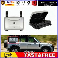 Silver Exterior Side Mounted Gear Box Carrier Fits For LR Defender 110 2020-2022