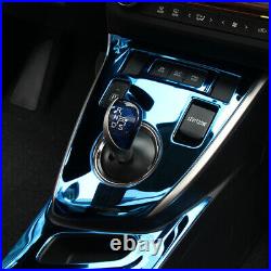Steel Blue Gear Box Shift & Cup Holder Panel Cover For Toyota Corolla 2014-2018