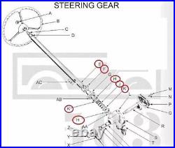 Steering Gear Box Tube Set 40-1/2 Fits For Willys Jeep 41-48 MB GPW Cj A8838