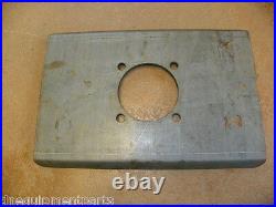 Universal Fit Mounting Plate for Rotary Cutter 40hp Gearbox 20 x1 3-1/2