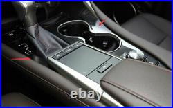 Wood Grain Gear Box Shift & Cup Holder Panel Cover For Lexus RX350 450h 20-2022